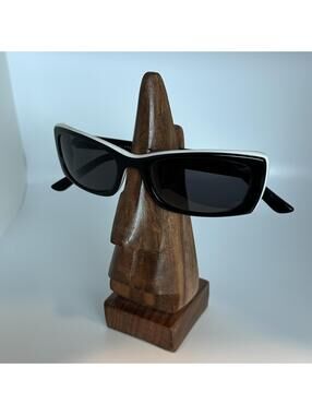 Guess Black and White Rectangular Sunglasses
